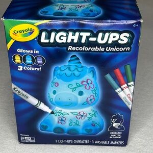 Crayola Light-Ups Unicorn with Washable Markers